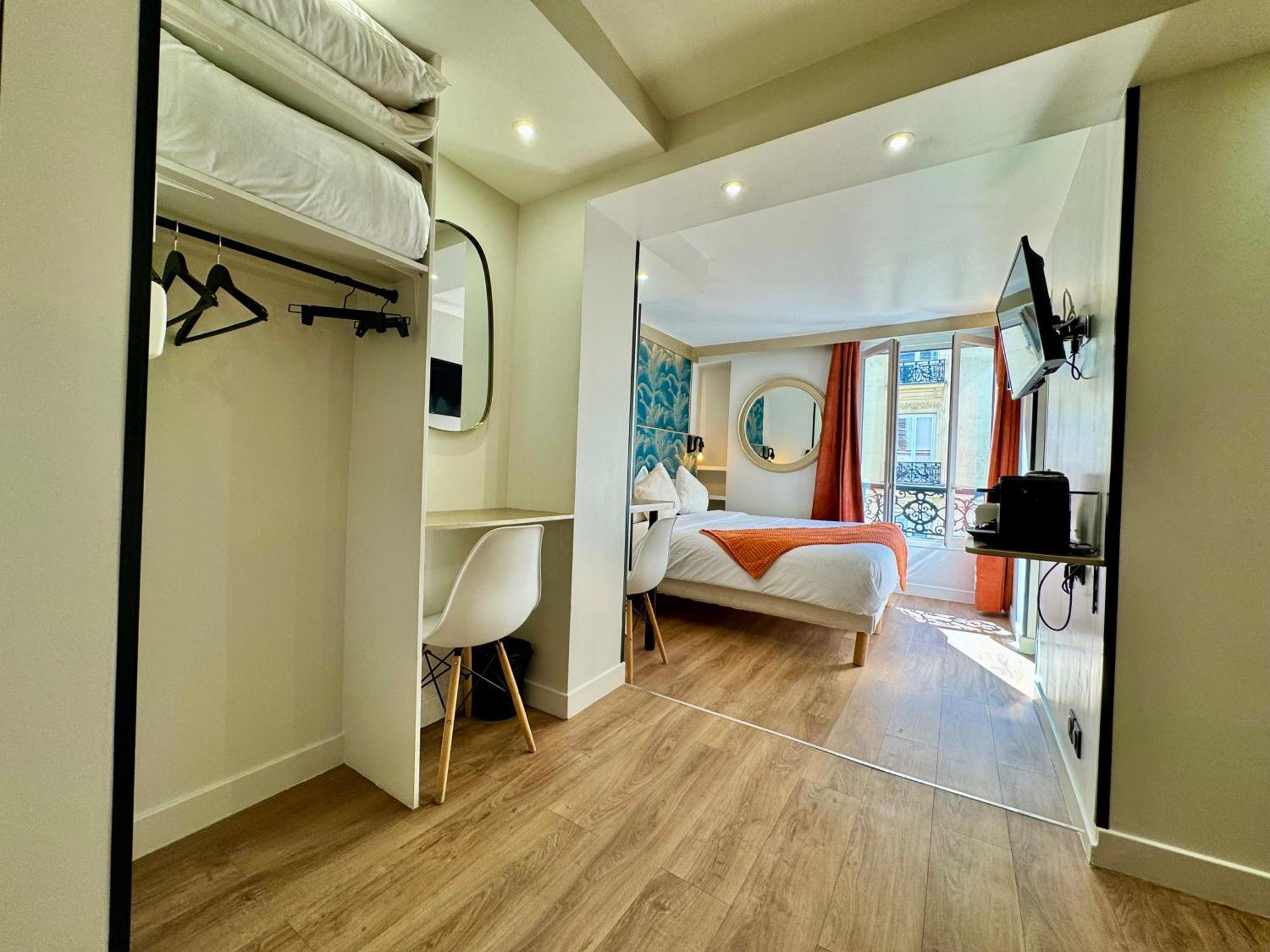 Hotel Nation Montmartre Paris Exterior foto