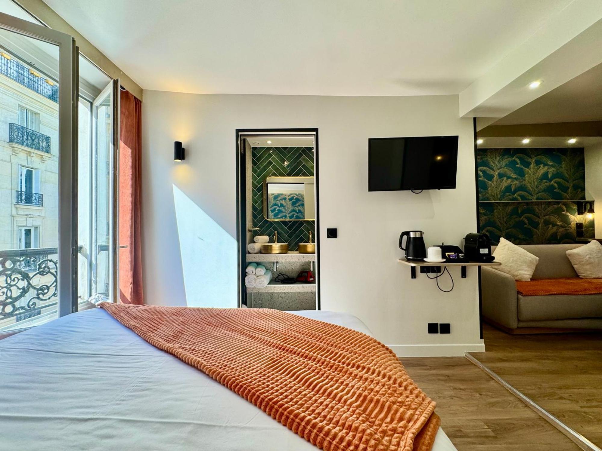 Hotel Nation Montmartre Paris Exterior foto