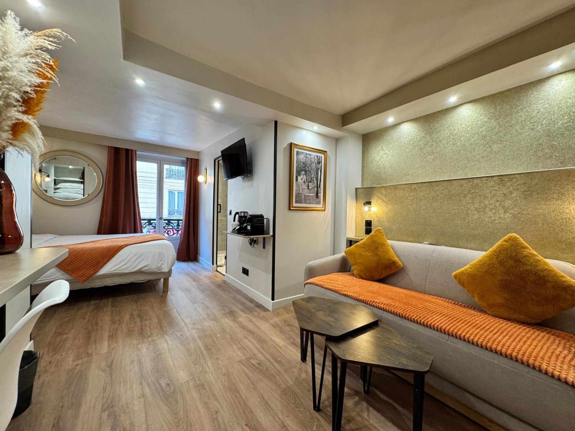 Hotel Nation Montmartre Paris Exterior foto